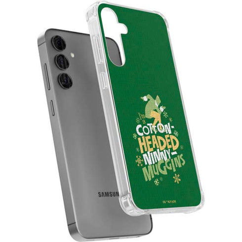 Elf Cotton Headed Ninny Muggins Galaxy S24 Plus Clear Case